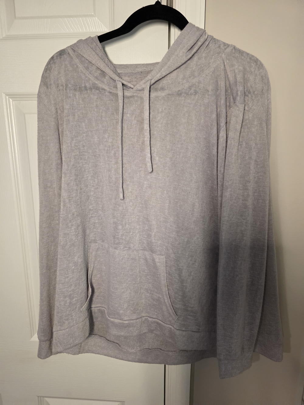 Weatherproof Women's Heather Light Gray Hoodie